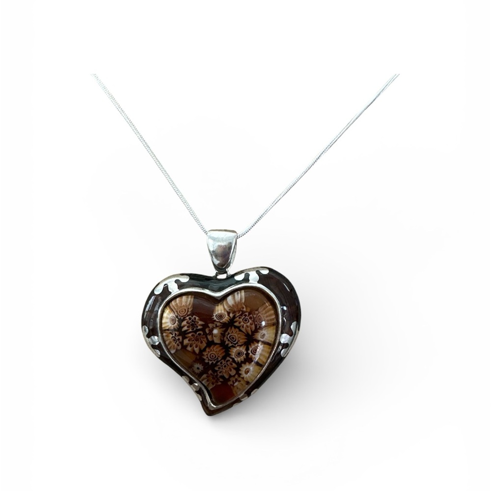 Elegant Heart Pendant Necklace